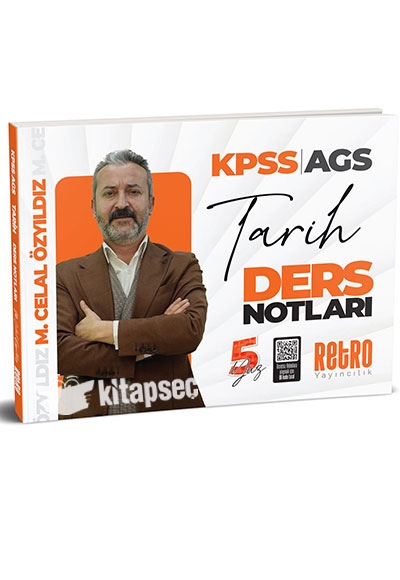 2026 KPSS AGS Genel Kültür Tarih Ders Notları Retro Yayıncılık FotokoPink