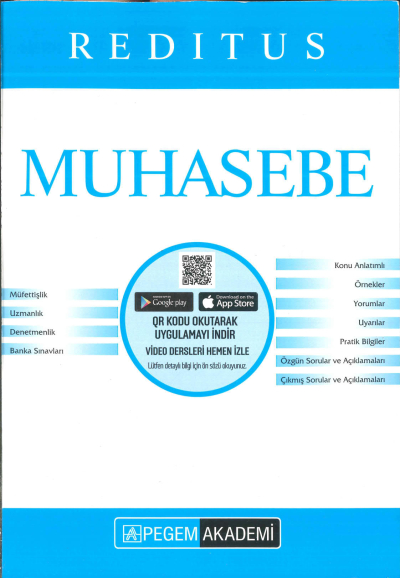 REDİTUS MUHASEBE SORU BANKASI ÇÖZÜMLÜ FotokoPink