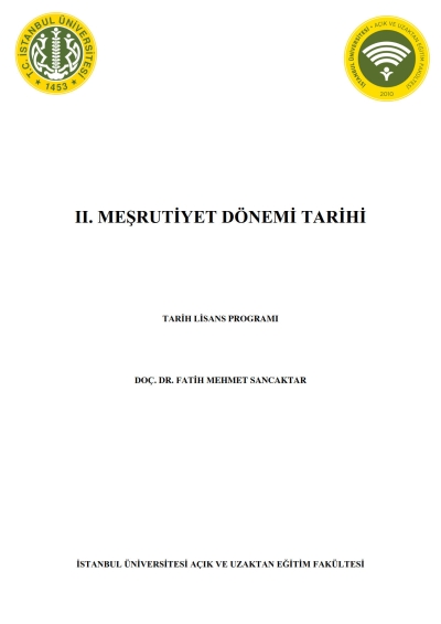 2. Meşrutiyet Dönemi Tarihi FotokoPink