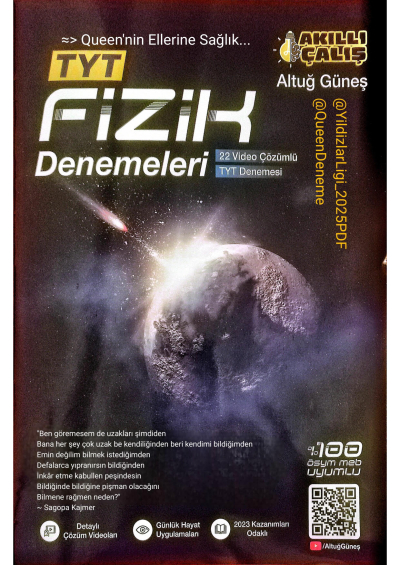 Altuğ Güneş TYT Fizik Deneme