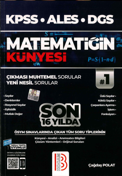 MATEMATİĞİN KÜNYESİ ÇIKMASI MUHTEMEL SORULAR 1. CİLT FotokoPink
