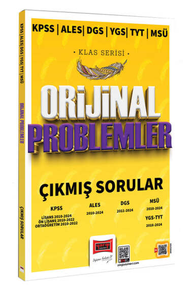 2025 KPSS ALES DGS YGS TYT MSÜ Klas Serisi Orijinal Problemler Çıkmış Sorular Yargı Yayınları FotokoPink