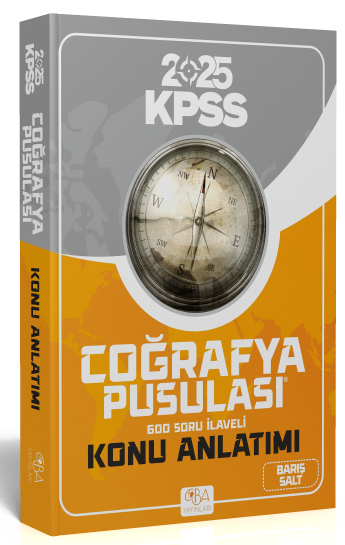 2025 KPSS Coğrafya Pusulası Konu Anlatımlı CBA Akademi FotokoPink