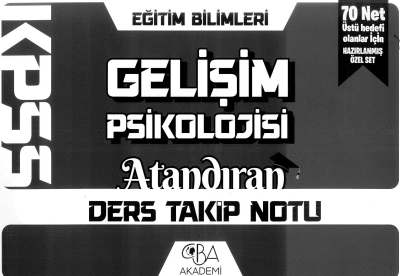 GELİŞİM PSİKOLOJİSİ ATANDIRAN DERS TAKİP NOTU FotokoPink