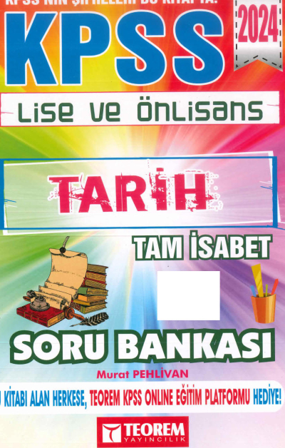 TARİH TAM İSABET SORU BANKASI FotokoPink