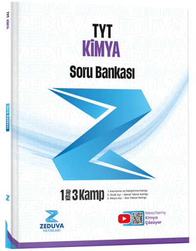 Meschemy Kimya TYT Kimya 1 Kitap 3 Kamp Soru Bankası Zeduva Yayınları