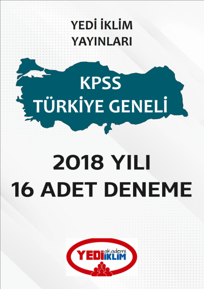 YEDİİKLİM 16 ADET DENEME