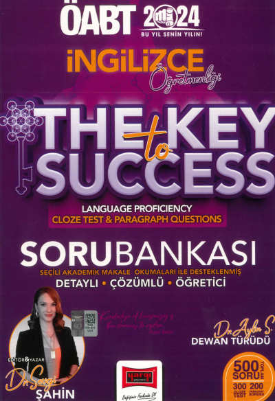 ÖABT İNGİLİZCE THE KEY TO SUCCESS SORU BANKASI ÇÖZÜMLÜ FotokoPink