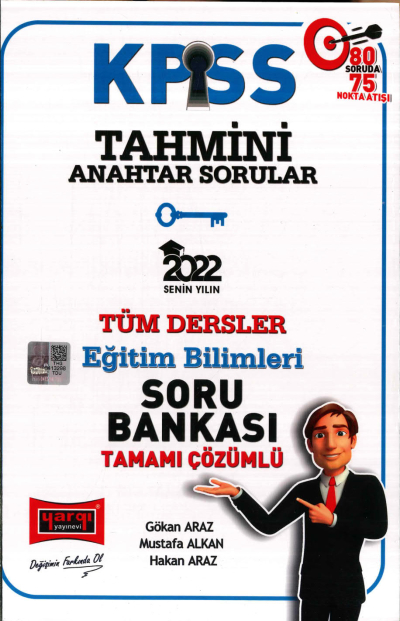 TAHMİN SORULAR EĞİTİM BİLİMLERİ TÜM DERSLER SORU BANKASI ÇÖZÜMLÜ FotokoPink