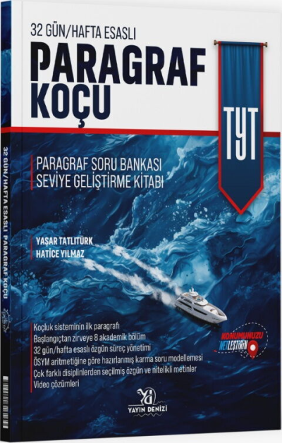 TYT Paragraf Koçu Soru Bankası Yayın Denizi FotokoPink