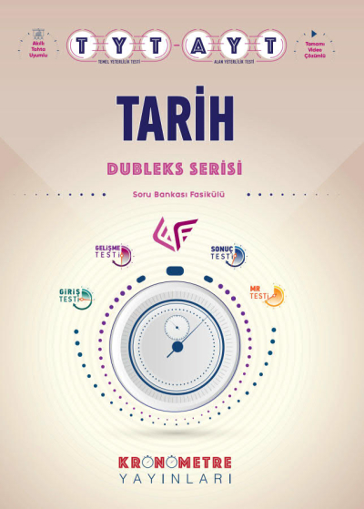 TYT-AYT Tarih Dubleks Serisi Soru Bankası FotokoPink