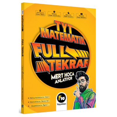 TYT Matematik Full Tekrar Video Ders Kitabı MERT HOCA FotokoPink