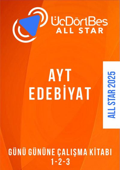 ALL STAR AYT EDEBİYAT Günü Gününe Çalışma Kitabı (1-2-3 Hepsi Bir Arada) FotokoPink