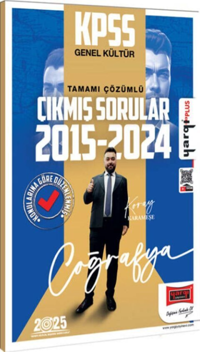2025 KPSS Genel Kültür 2015 2024 Coğrafya Konularına Göre Düzenlenmiş Tamamı Çözümlü Çıkmış Sorular Yargı Yayınları FotokoPink