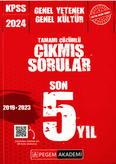 2019-2023 ÇIKMIŞ SORULAR ÇÖZÜMLÜ TÜM DERSLER FotokoPink