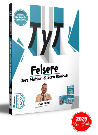 2025 TYT Felsefe Ders Notları ve Soru Bankası Benim Hocam Yayınları FotokoPink