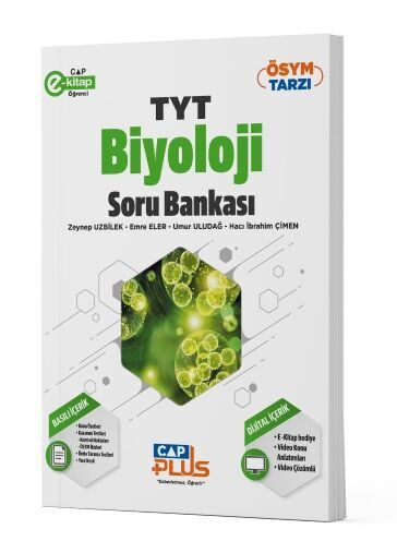 TYT Biyoloji Plus Serisi Soru Bankası Çap Yayıncılık FotokoPink