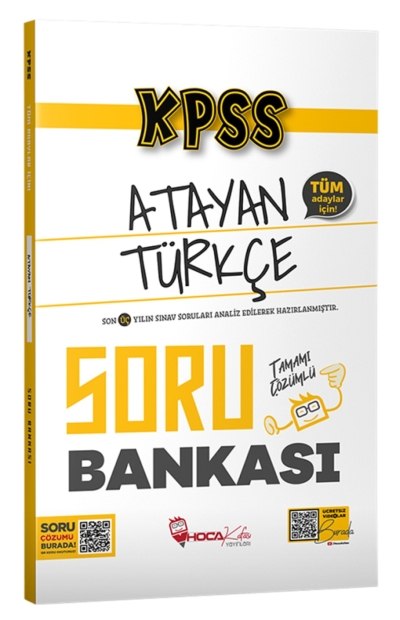 KPSS Türkçe Atayan Soru Bankası Hoca Kafası FotokoPink