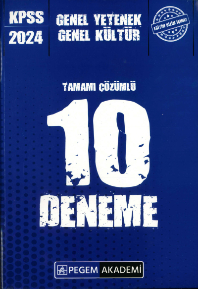 GY-GK TAMAMI ÇÖZÜMLÜ 10 DENEME FotokoPink