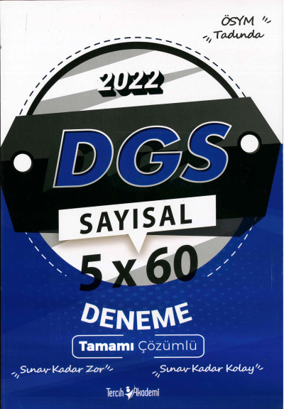 DGS SAYISAL 5x60 DENEME ÇÖZÜMLÜ FotokoPink