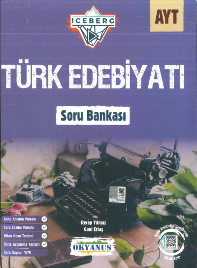 AYT ICERBERG TÜRK EDEBİYATI SORU BANKASI FotokoPink