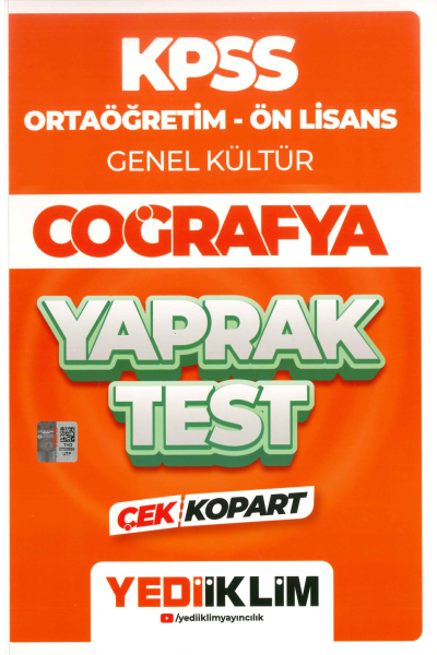 COĞRAFYA YAPRAK TEST FotokoPink