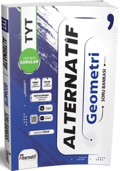 Alternatif Yayınları TYT Geometri Alternatif Soru Bankası FotokoPink