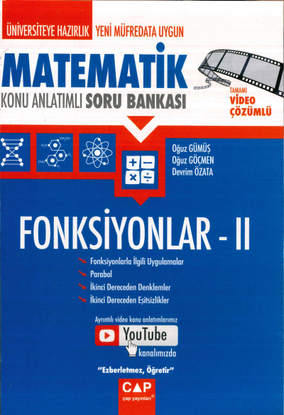 MATEMATİK FONKSİYONLAR II KONU ANLATIMLI SORU BANKASI