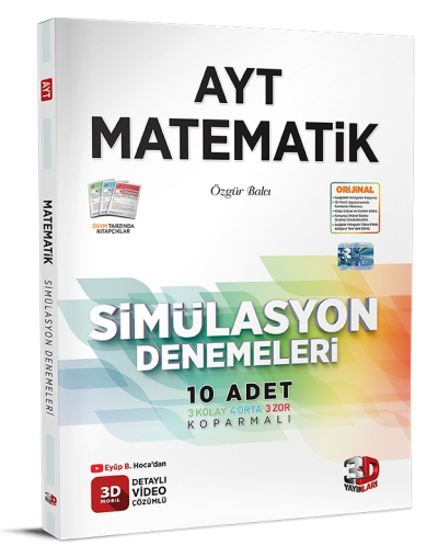 Ayt Matematik Simülasyon Denemeleri FotokoPink