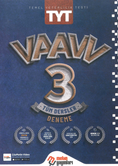 TYT Tüm Dersler Vaav 3 Genel Deneme