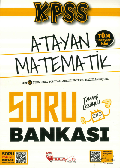 ATAYAN MATEMATİK SORU BANKASI TAMAMI ÇÖZÜMLÜ FotokoPink