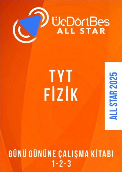 ALL STAR TYT FİZİK Günü Gününe Çalışma Kitabı (1-2-3 Hepsi Bir Arada) FotokoPink
