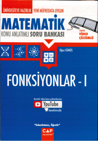 TYT-AYT MATEMATİK FONKSİYONLAR 1 KONU ANLATIMLI SORU BANKASI