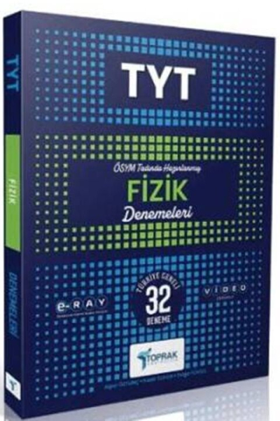 TYT Fizik Deneme Kitabı Toprak Yayıncılık