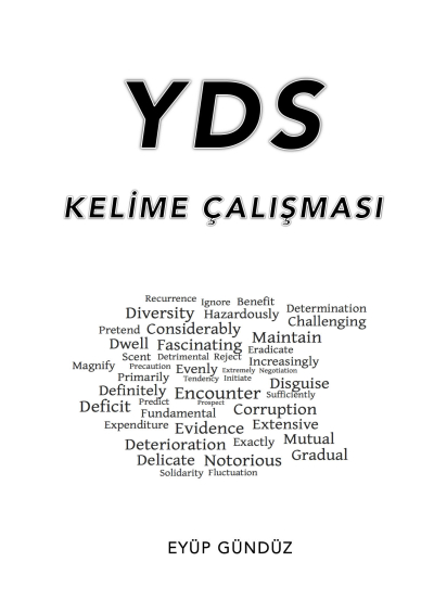 YDS - YDT KELİME ÇALIŞMASI FotokoPink
