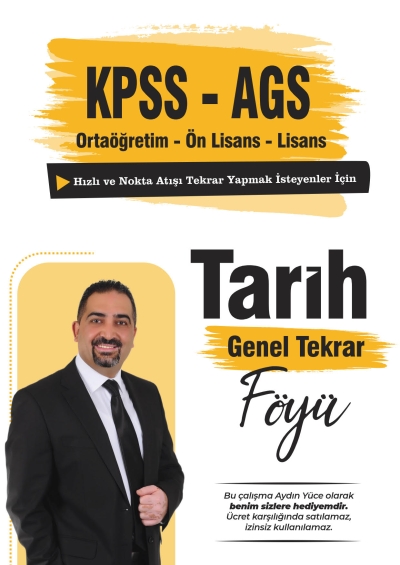 Tarih Genel Tekrar Föyü Aydın Yüce FotokoPink