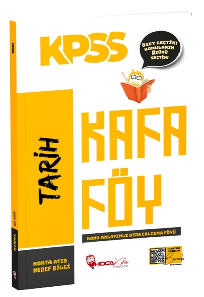 KPSS Tarih Konu Anlatımlı Kafa Föy Hoca Kafası FotokoPink