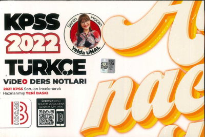 2022 KPSS TÜRKÇE VİDEO DERS NOTLARI ATANACAKSIN FotokoPink