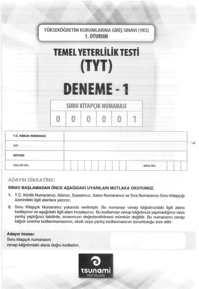 5Lİ TYT DENEME FotokoPink