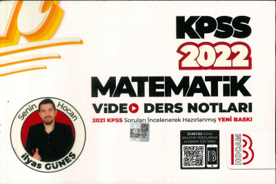 2022 KPSS MATEMATİK VİDEO DERS NOTLARI ATANACAKSIN FotokoPink