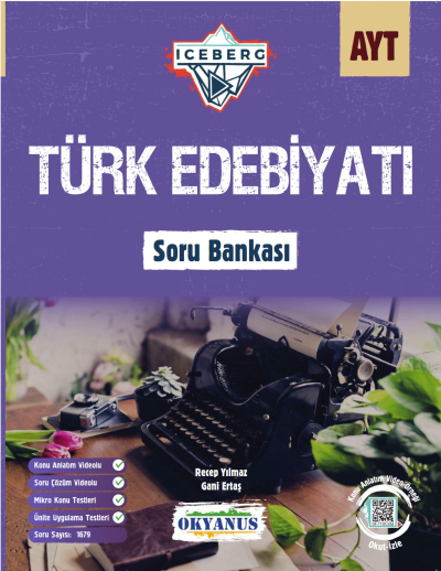 Ayt Iceberg Türk Edebiyatı Soru Bankası Okyanus Yayınları FotokoPink