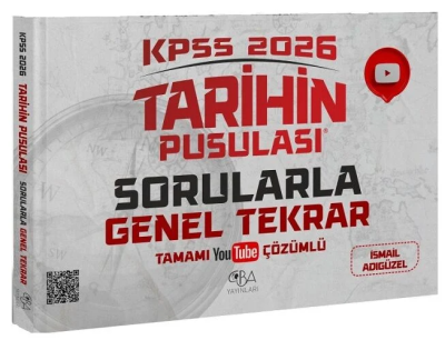 2026 KPSS Tarihin Pusulası Sorularla Genel Tekrar Çözümlü CBA Akademi FotokoPink