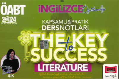 ÖABT İNGİLİZCE THE KEY TO SUCCESS PRATİK DERS NOTLARI (LITERATURE) FotokoPink