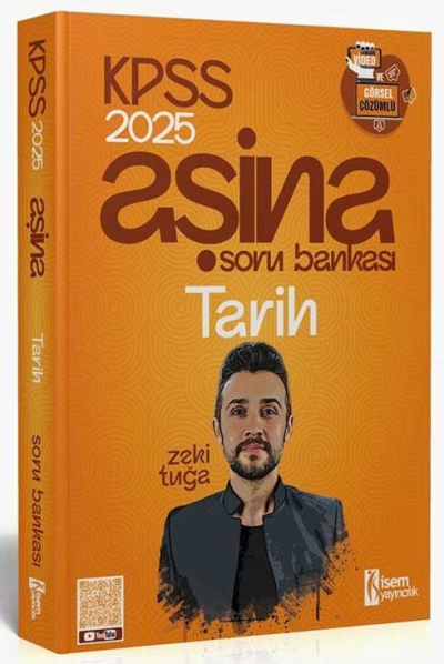 2025 KPSS Tarih Aşina Soru Bankası Çözümlü İsem Yayınları FotokoPink