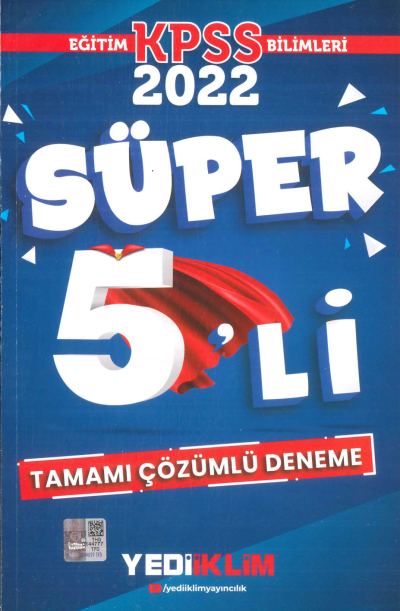 TAMAMI ÇÖZÜMLÜ SÜPER 5`Lİ DENEME FotokoPink