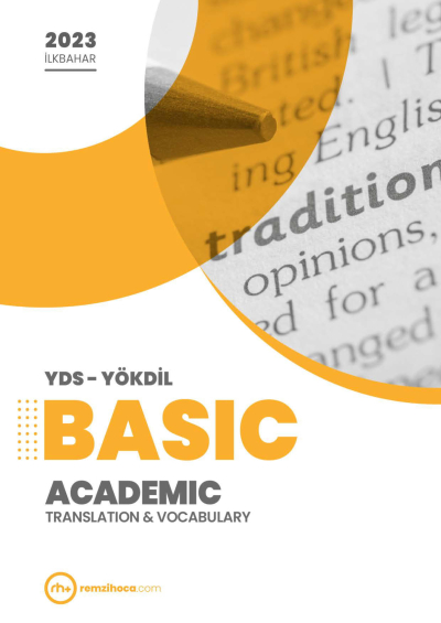BASIC ACADEMIC TRANSLATION & VOCABULARY YDS-YÖKDİL FotokoPink