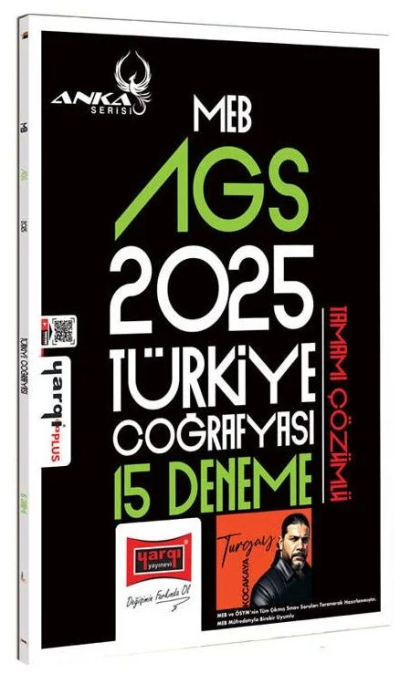 2025 MEB AGS Anka Serisi Türkiye Coğrafyası Tamamı Çözümlü 15 Deneme Yargı Yayınları FotokoPink
