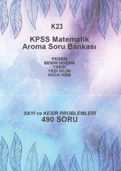 SAYI VE KESİR POBLEMLERİ --490 SORU-- FotokoPink
