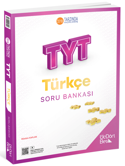 2027 TYT Türkçe Soru Bankası Üç Dört Beş Yayınları FotokoPink