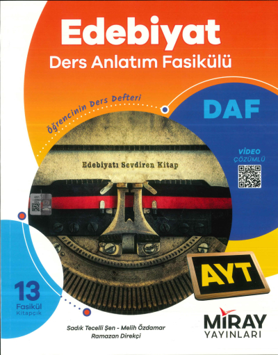 AYT Edebiyat Ders Anlatım Fasikülleri Miray Yayınları FotokoPink